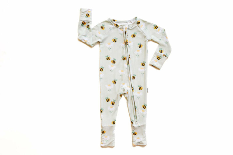 Butterscotch Babies Bees Bamboo Viscose Sleeper