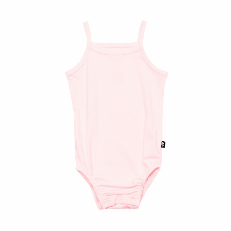 Spaghetti Strap Leotard in Sakura from Kyte BABY