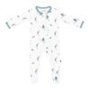 Zippered Footie in Blue Heron from Kyte BABY