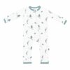 Zippered Romper in Blue Heron from Kyte BABY