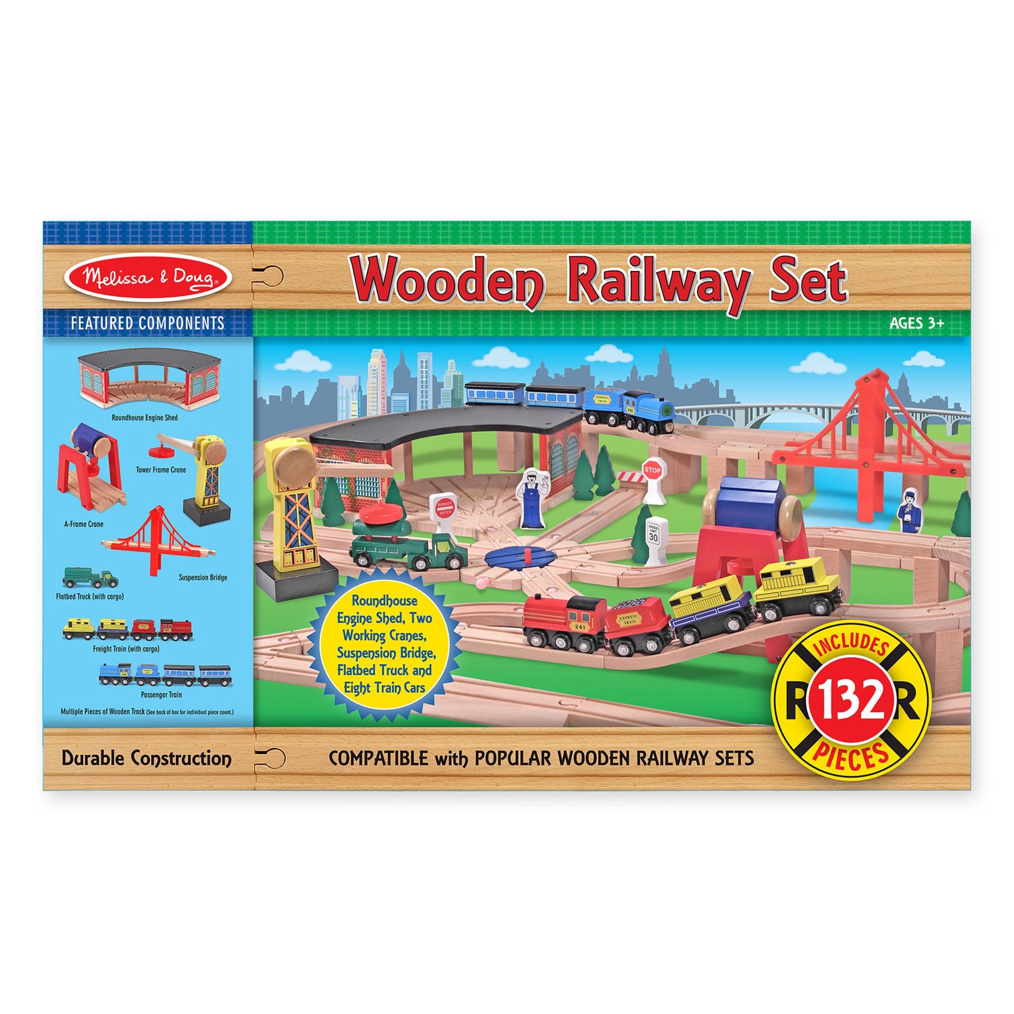 Melissa and doug train set online