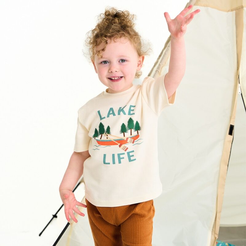 Lake Life Cotton T-Shirt from Emerson and Friends