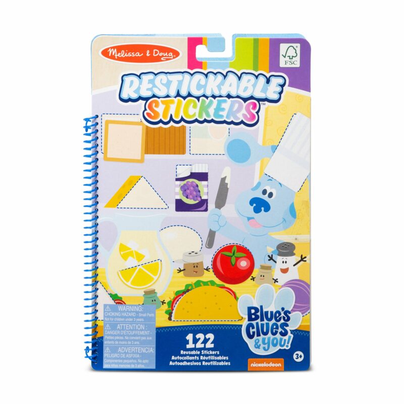 Melissa & Doug Blues Clues & You! Shapes & Colors Restickable Stickers