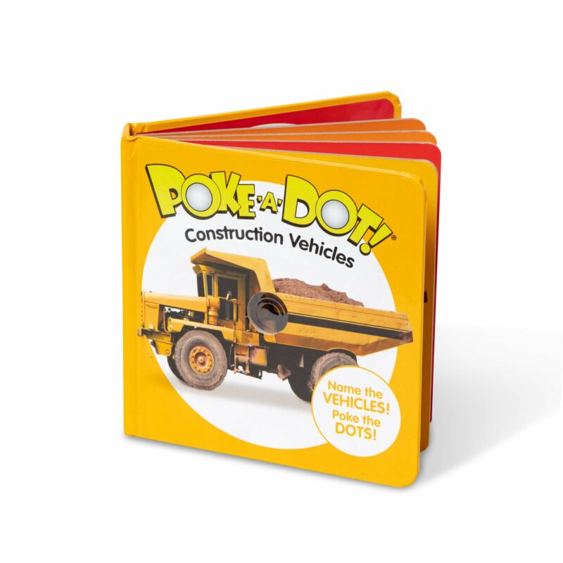 Melissa & Doug Poke-A-Dot: Construction Vehicles