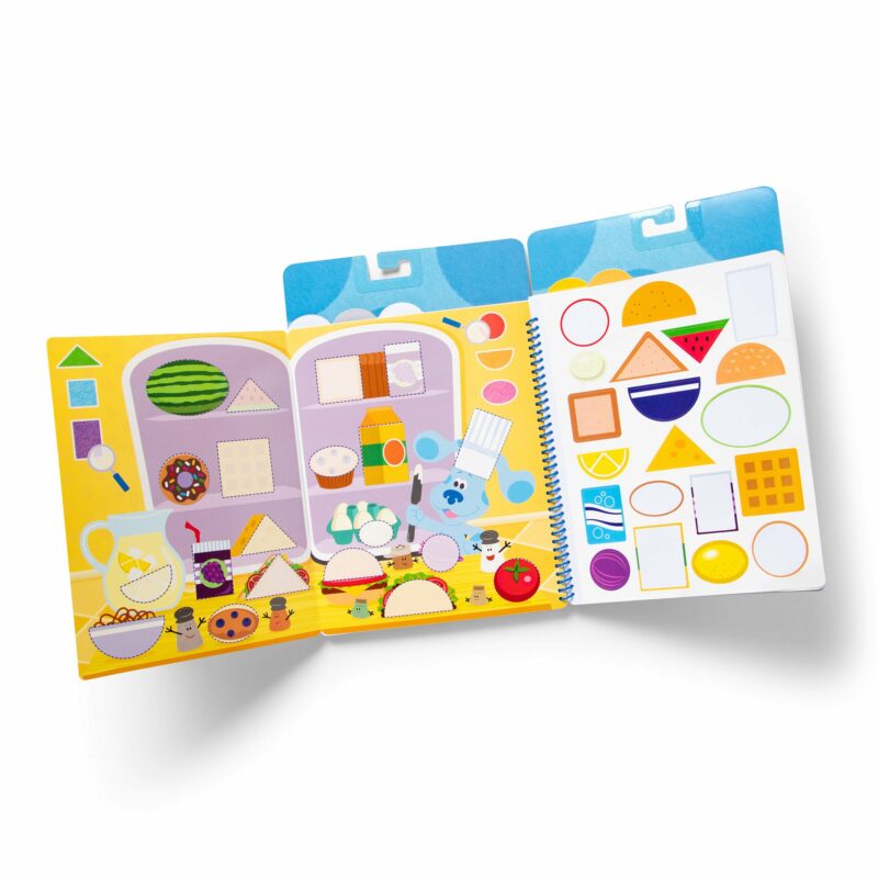 Melissa & Doug Blues Clues & You! Shapes & Colors Restickable Stickers Toys