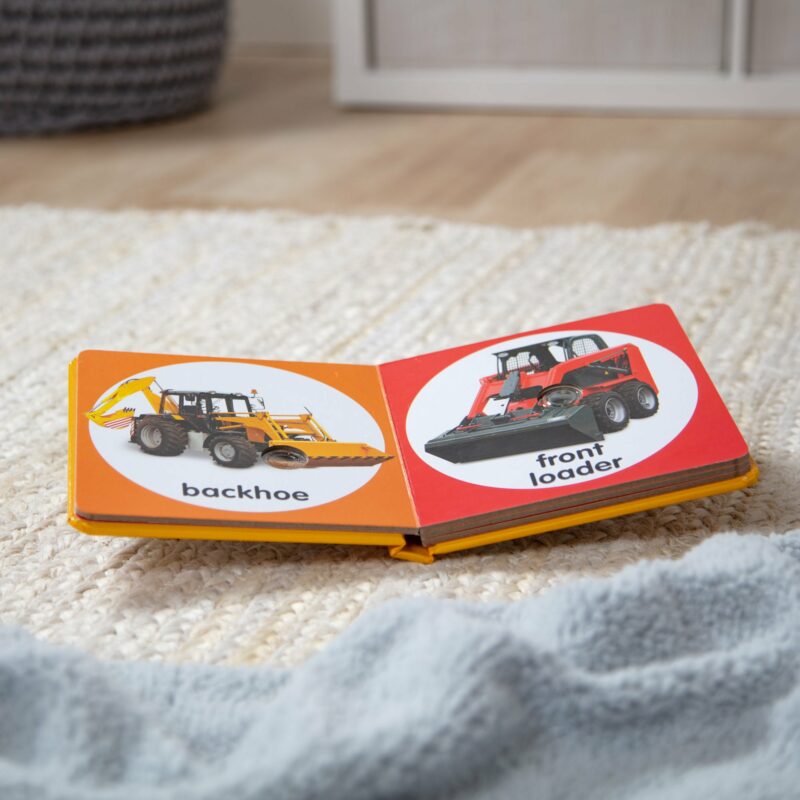 Melissa & Doug Poke-A-Dot: Construction Vehicles Children's Books