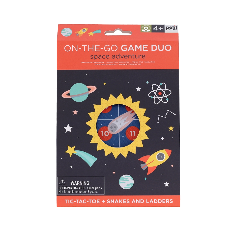 Petit Collage Space Adventure On The Go Game Duo