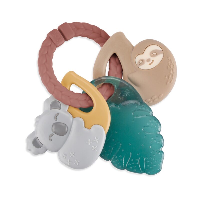 Itzy Ritzy Tropical Itzy Keys Texture Ring with Teether + Rattle