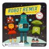 Petit Collage Robot Remix Magnetic Play Set