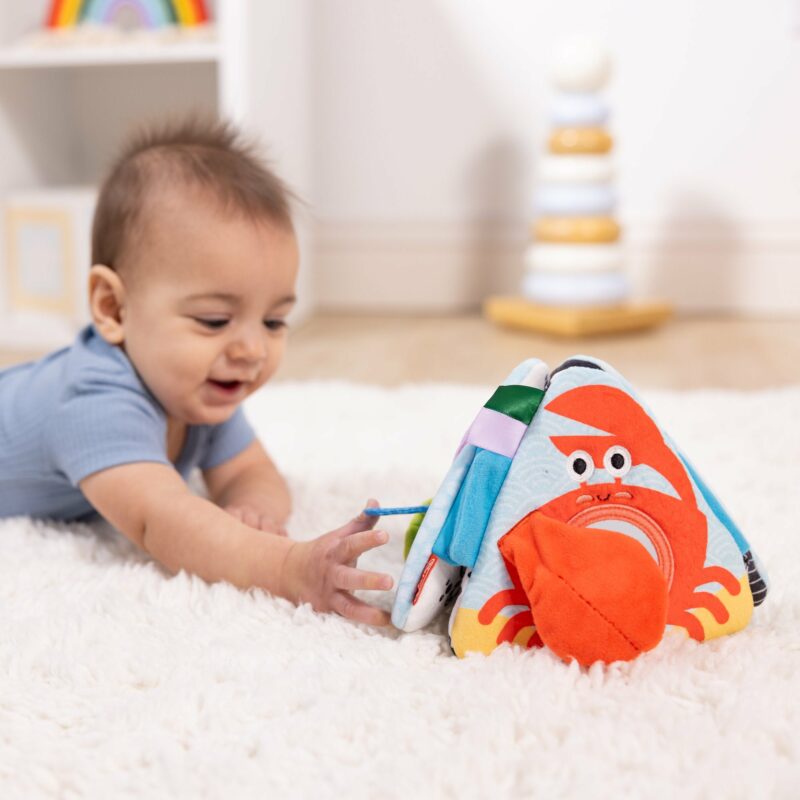 Melissa & Doug Ocean Tummy Time Triangle Toys