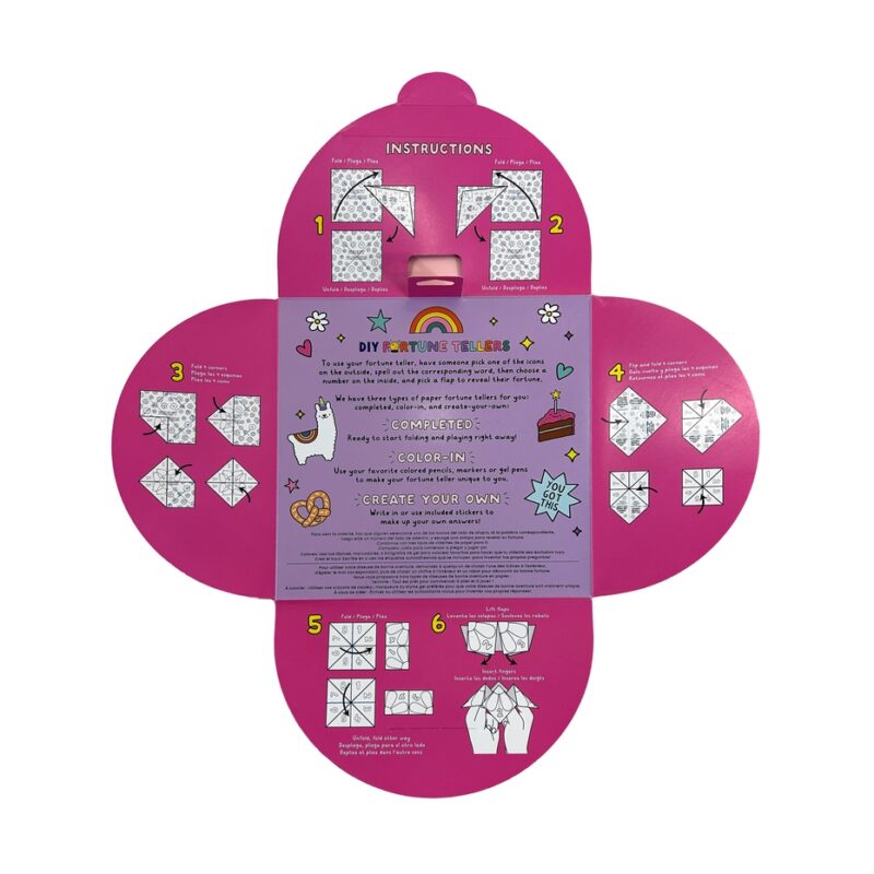 D.I.Y. Fortune Tellers Activity Kit made by Ooly