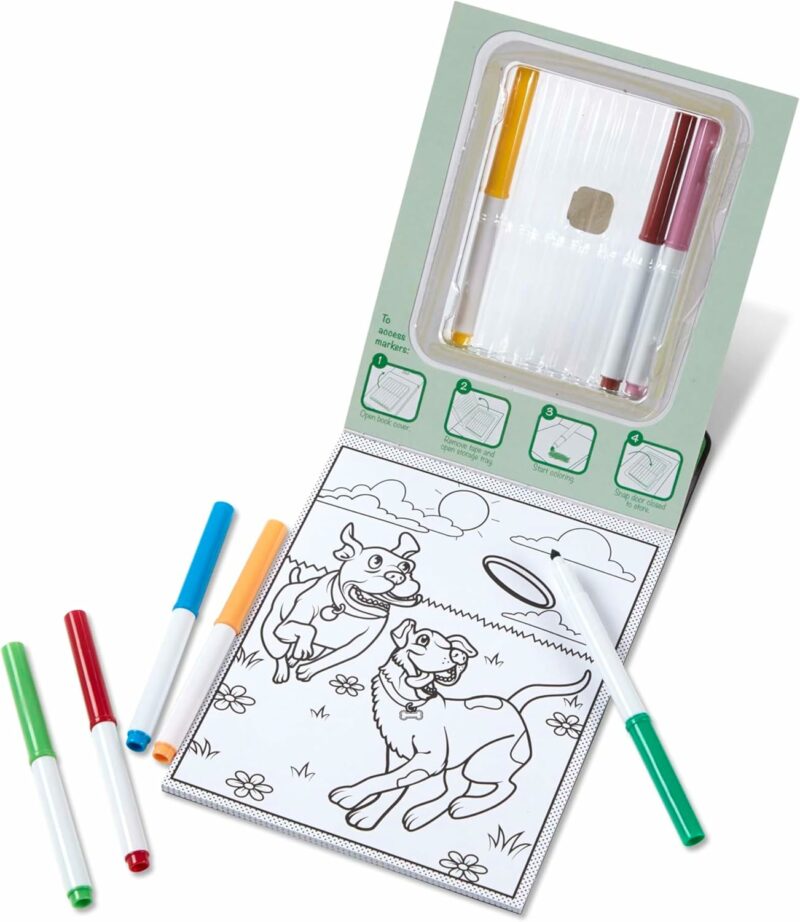 Melissa & Doug On The Go Magic-Pattern Pets Coloring Pad part of our  collection