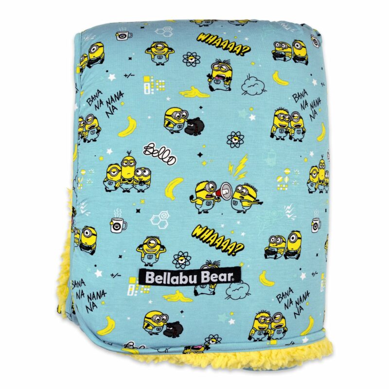 Bellabu Bear Minions Banana Bamboo Blanket Bedding