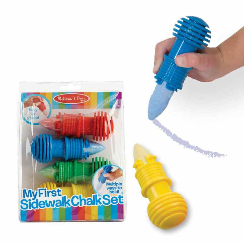 My First Sidewalk Chalk Set from Melissa & Doug