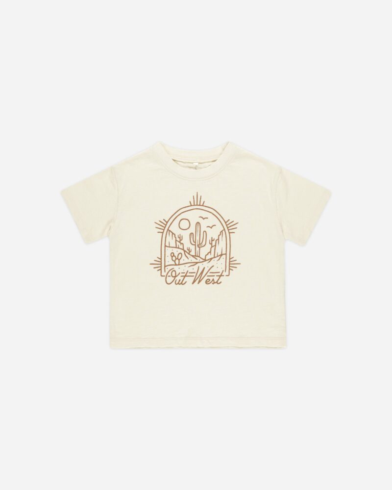 Rylee & Cru Relaxed Tee In Out West