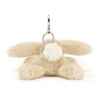 Smudge Rabbit Bag Charm made by Jellycat