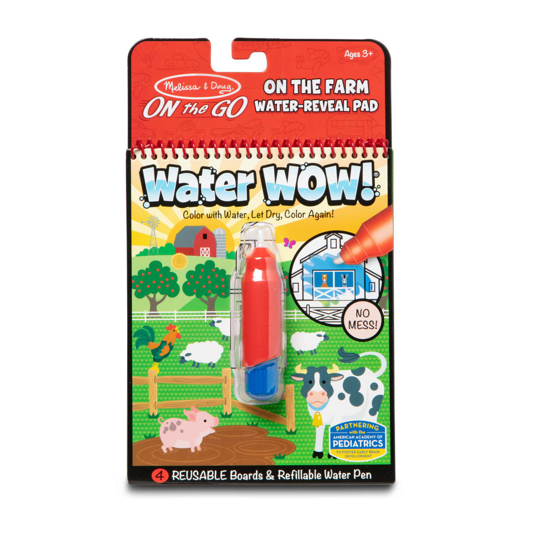 Melissa & Doug Water Wow! Farm On the Go Travel Activity