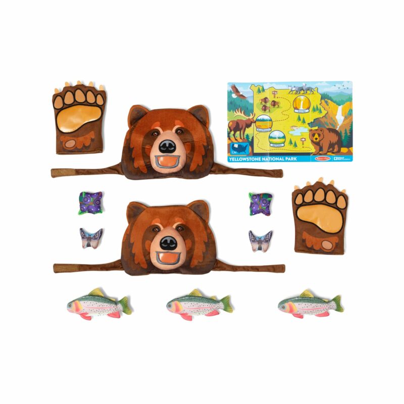 Yellowstone National Park Grizzly Bear Games from Melissa & Doug