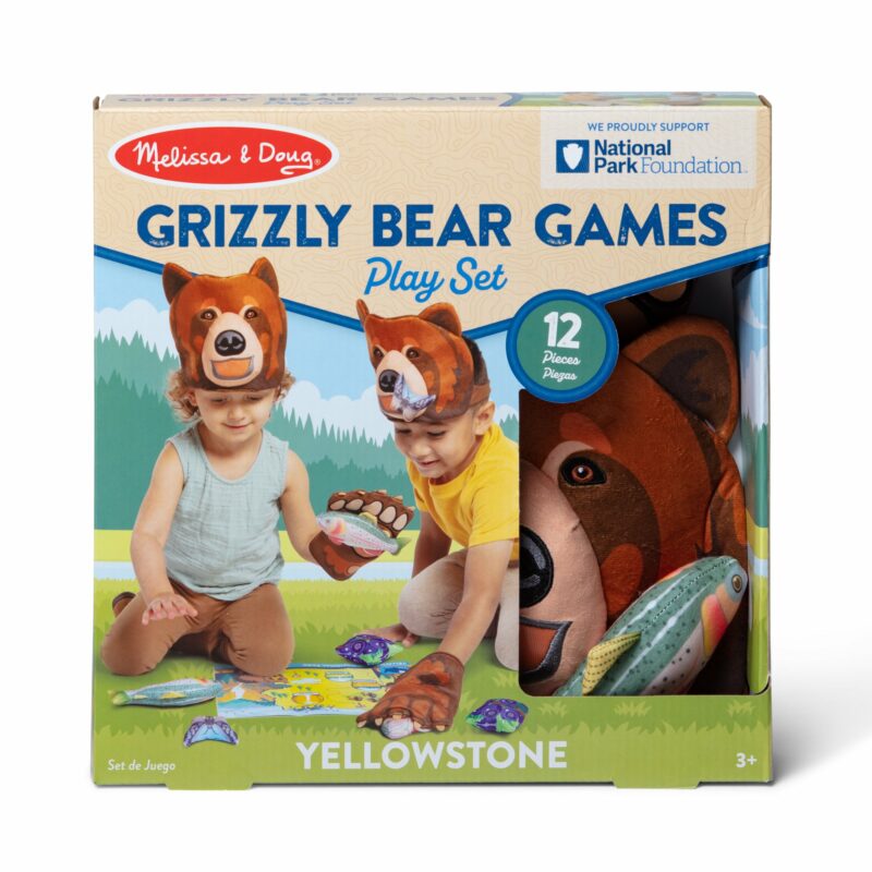 Melissa & Doug Yellowstone National Park Grizzly Bear Games