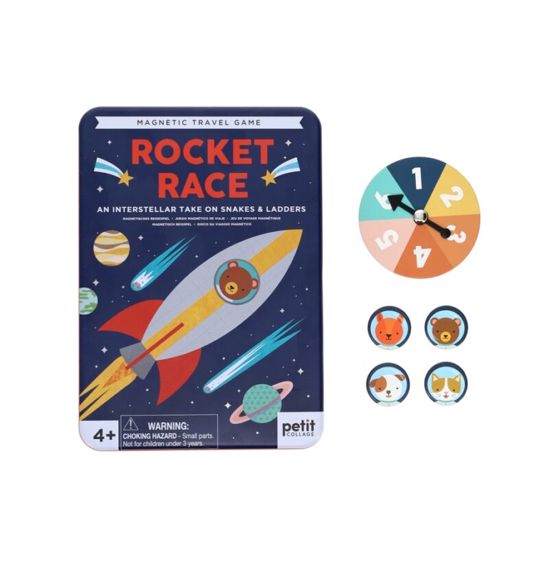 Rocket Race Magnetic Travel Game from Petit Collage