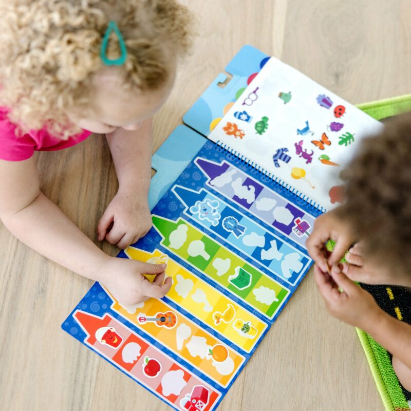 Blues Clues & You! Shapes & Colors Restickable Stickers from Melissa & Doug