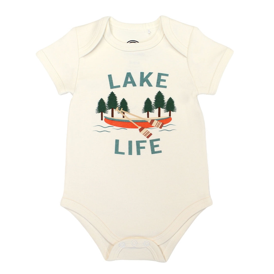 Emerson and Friends Lake Life Cotton Bodysuit
