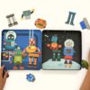 Robot Remix Magnetic Play Set made by Petit Collage