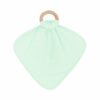 Mint Lovey with Removable Teething Ring made by Kyte BABY