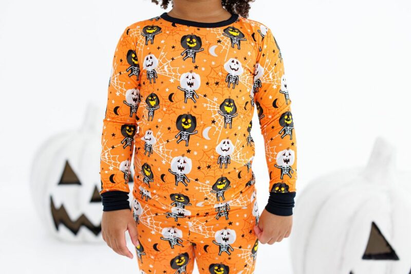 Michael Bamboo Viscose 2-Piece Glow-In-The-Dark Pajamas from Birdie Bean