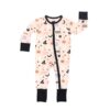 Emerson and Friends Sweet and Spooky Halloween Glow in the Dark Bamboo Viscose Convertible Footie