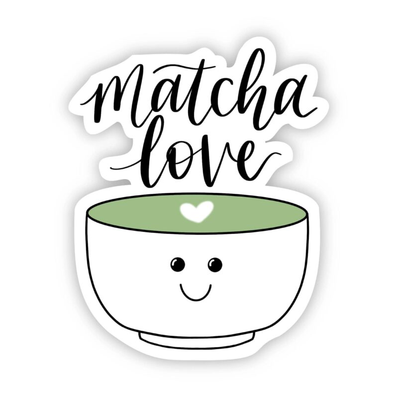 Big Moods Matcha Love Sticker Sticker