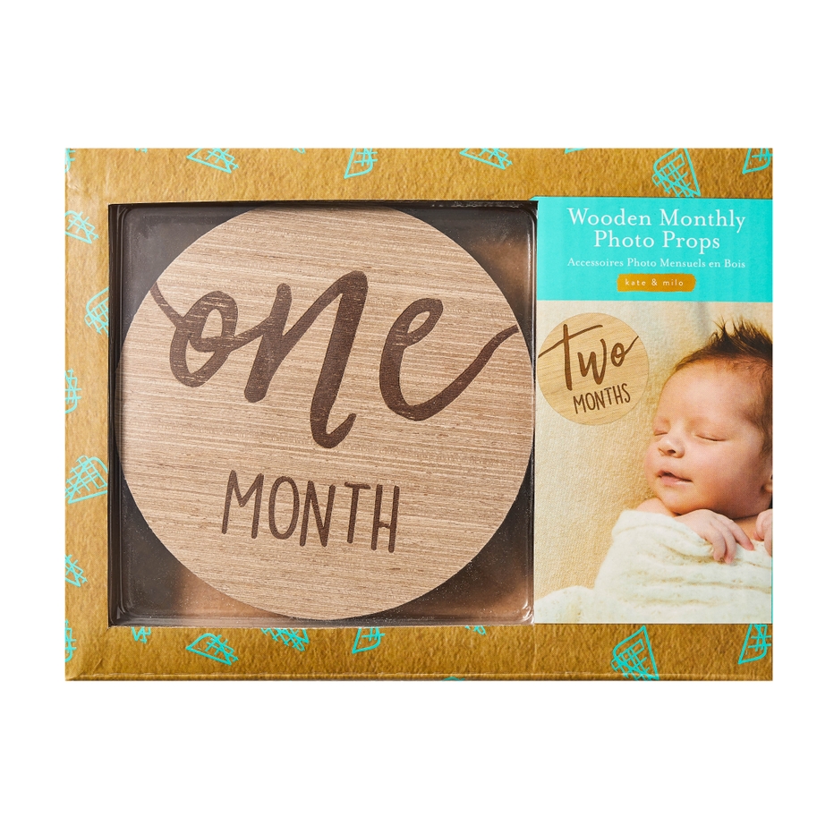 Kate & Milo Baby Wooden Milestone Markers