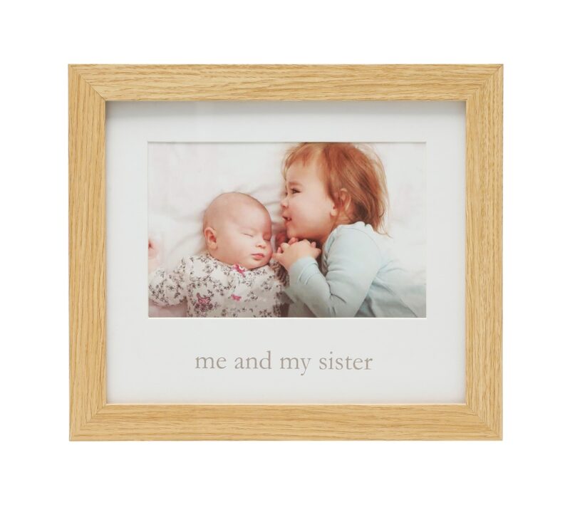 Kate & Milo Me & My Sister Picture Frame