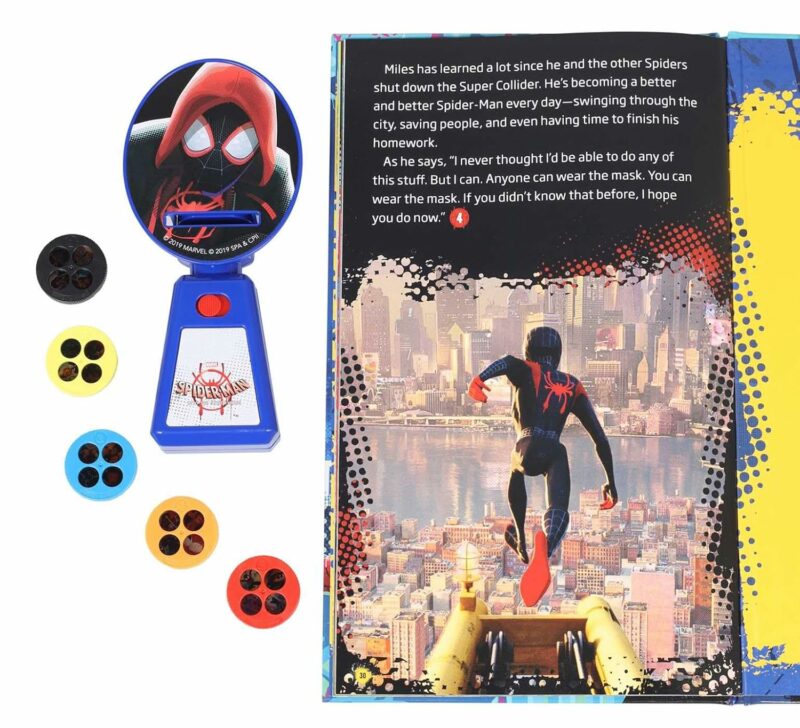 Marvel Spider-Man: Into the Spider-Verse Movie Theater Storybook & Movie Projector Children's Books