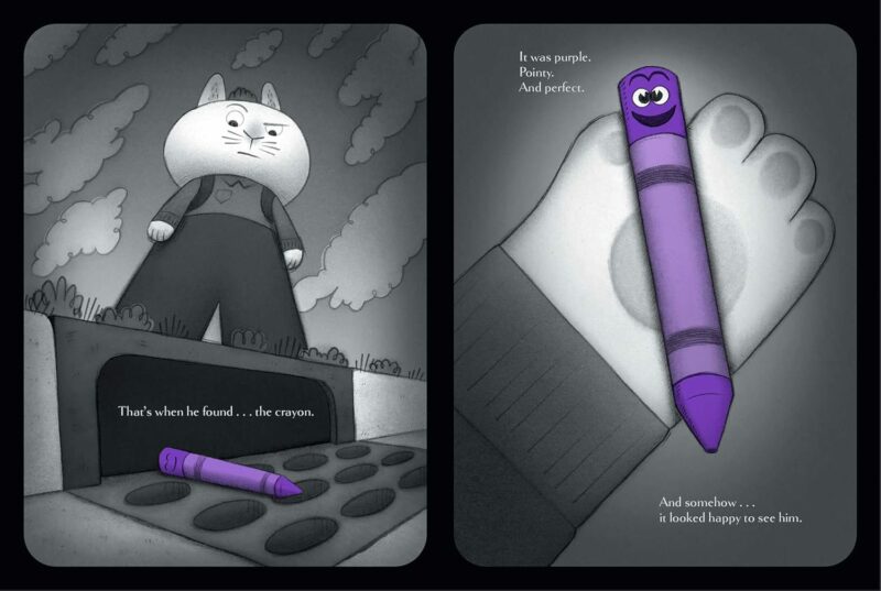 Creepy Crayon! Hardcover Book from