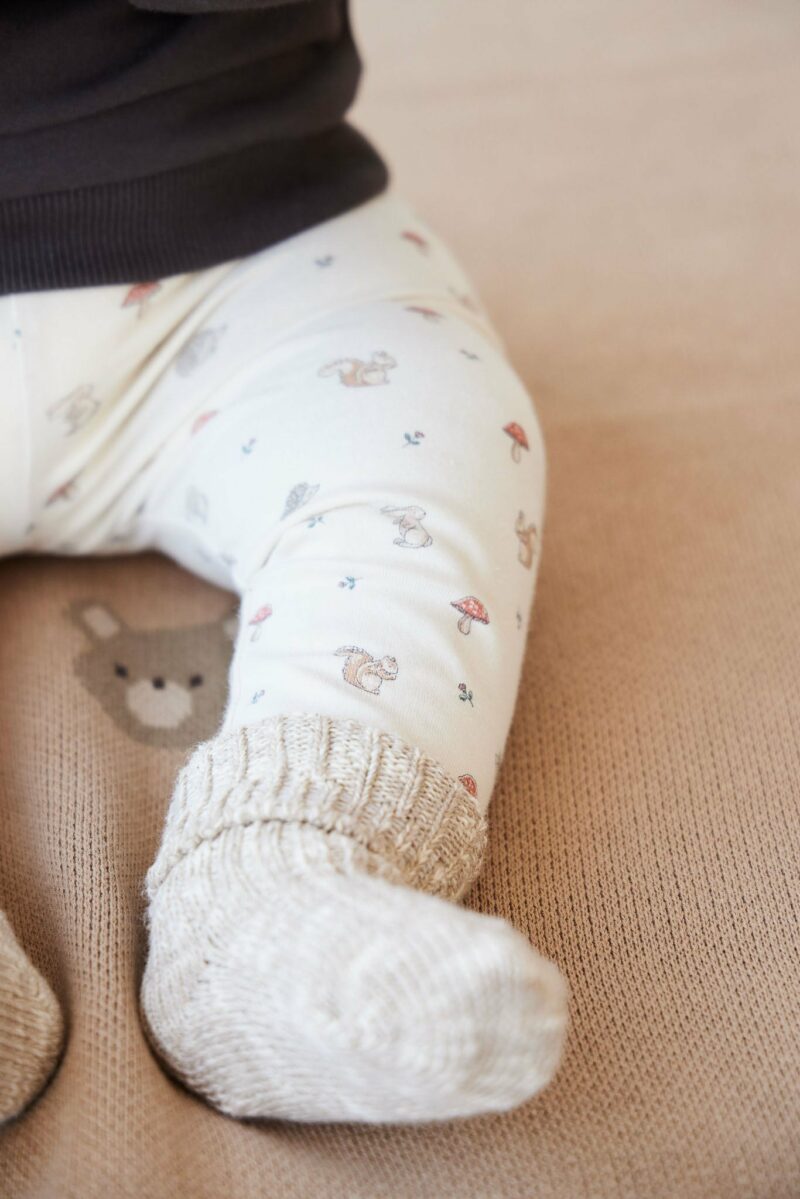 Organic Cotton Everyday Legging In Woodland Friends