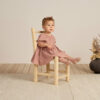 Quincy Mae Bella Dress In Rose