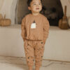 Quincy Mae Relaxed Fleece Sweatshirt In Boo