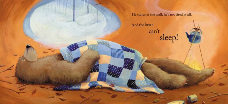 Bear Can't Sleep Hardcover Book Children's Books