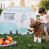 Blue Road Trip Camper made by Wonder & Wise