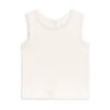 Colored Organics Selene Lace Tank in Ivory