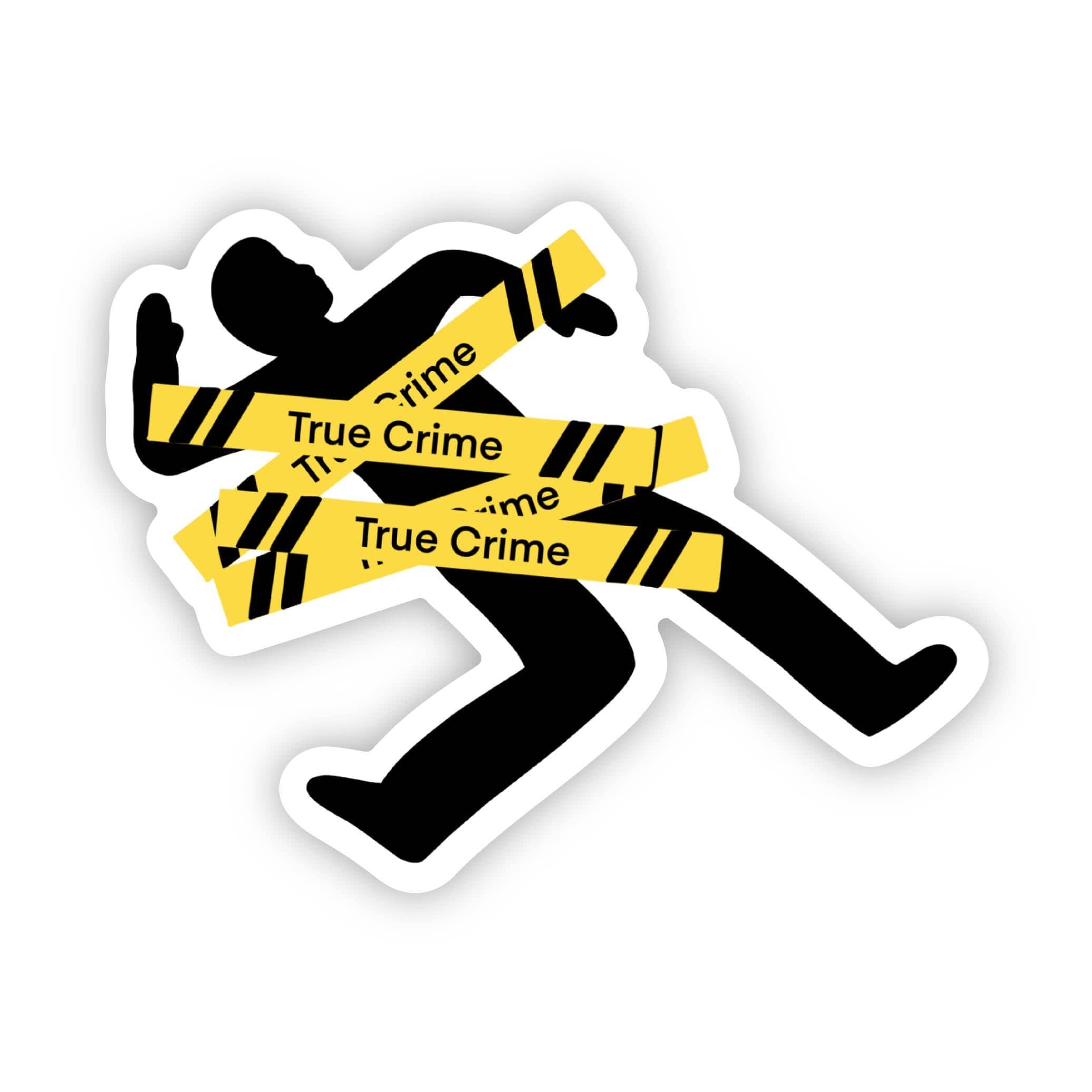 Big Moods True Crime Horror Fan Sticker