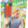 Simon & Schuster Blippi: I Like That!  Coloring Book with Crayons Children's Books