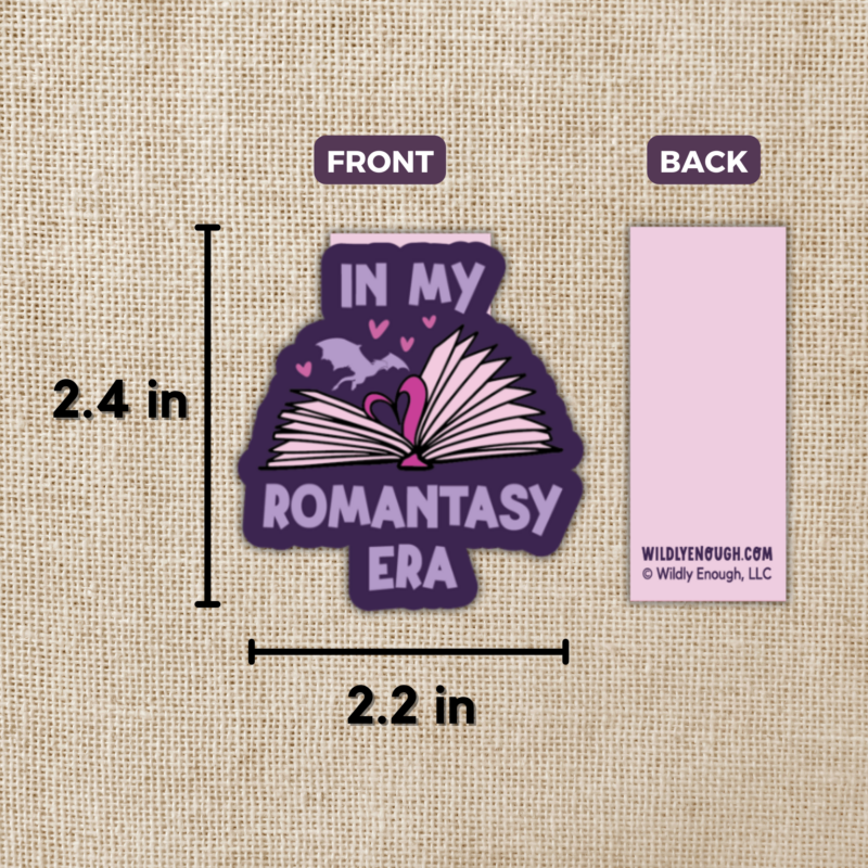 In My Romantasy Era Magnetic Bookmark from Wildly Enough