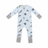 Bald Eagles Bamboo Viscose Zipper Romper