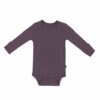 Long Sleeve Bodysuit in Currant from Kyte BABY