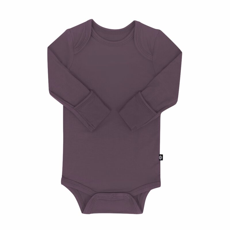 Long Sleeve Bodysuit in Currant