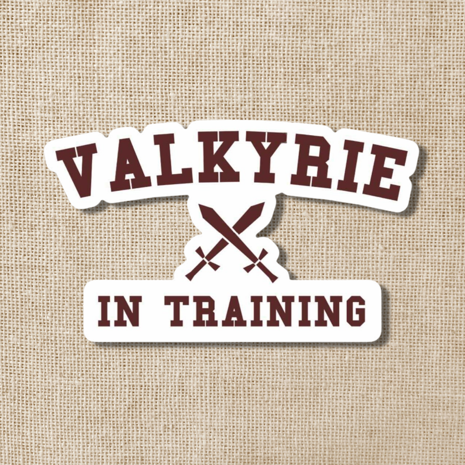 Wildly Enough Valkyrie in Training Sticker | ACOTAR