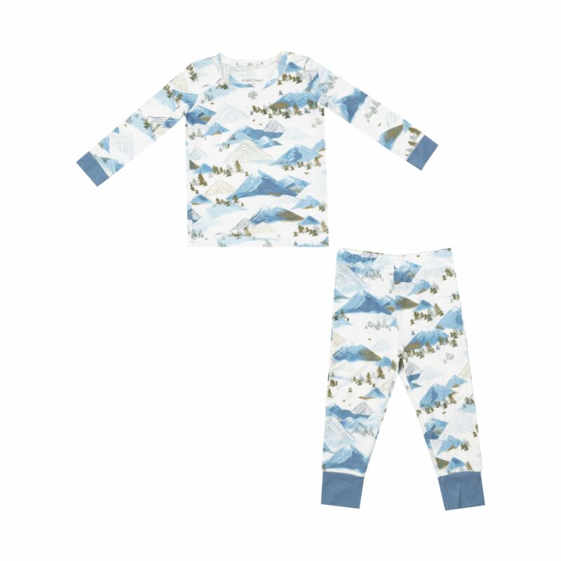 Angel Dear Mountains Long Sleeve Loungewear Set