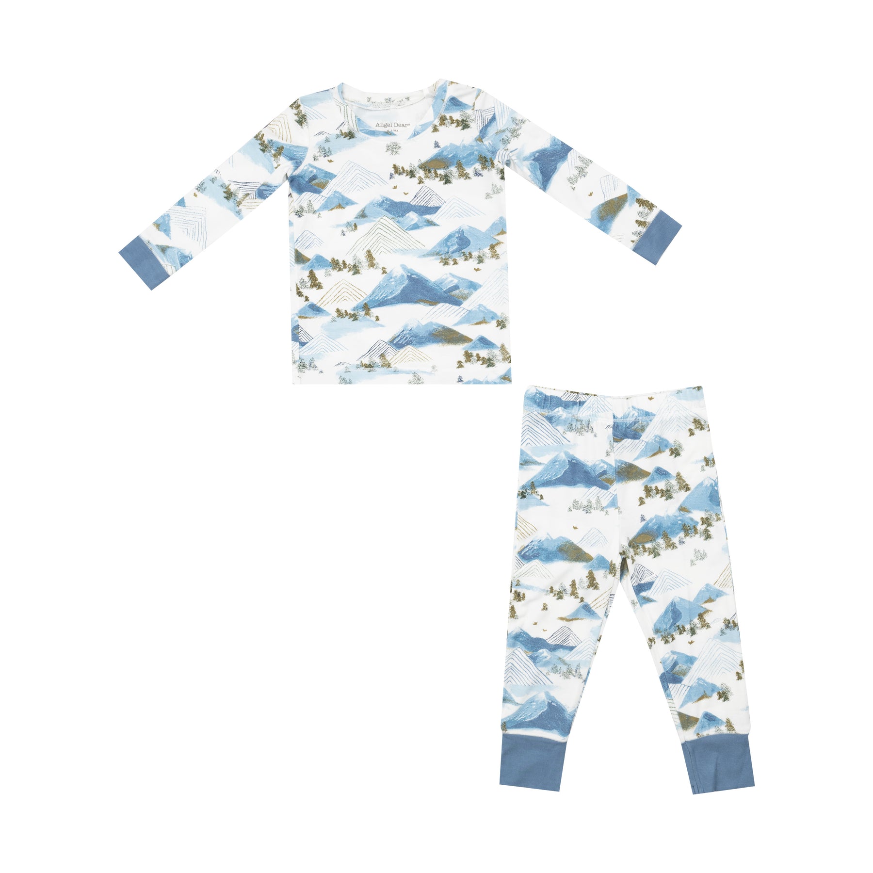 Angel Dear Mountains Long Sleeve Loungewear Set